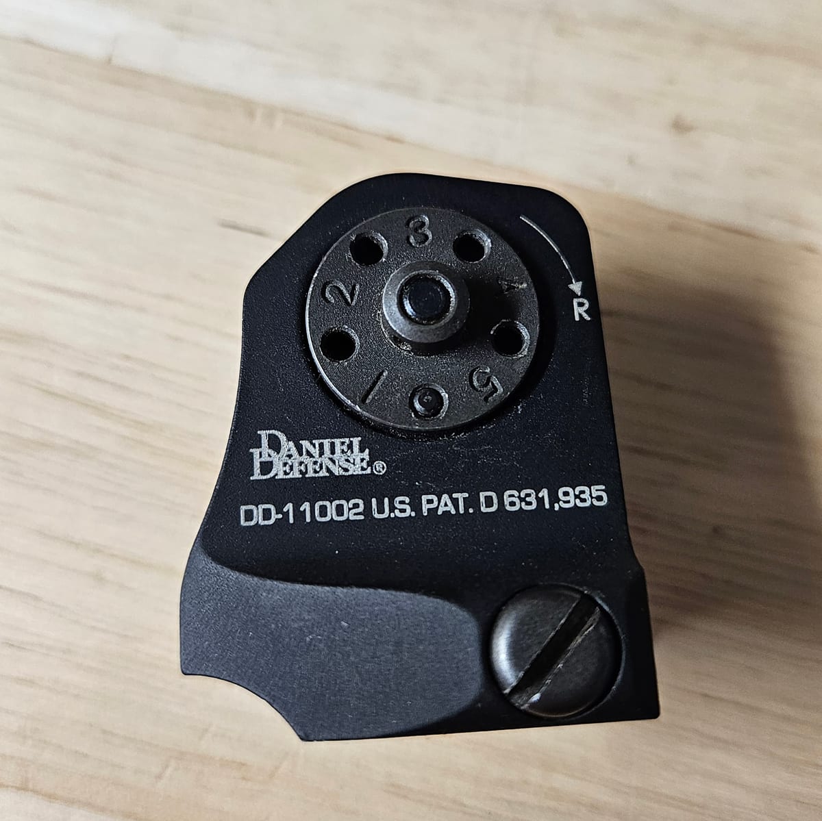 Daniel Defense A1.5 Fixed Rear Sight