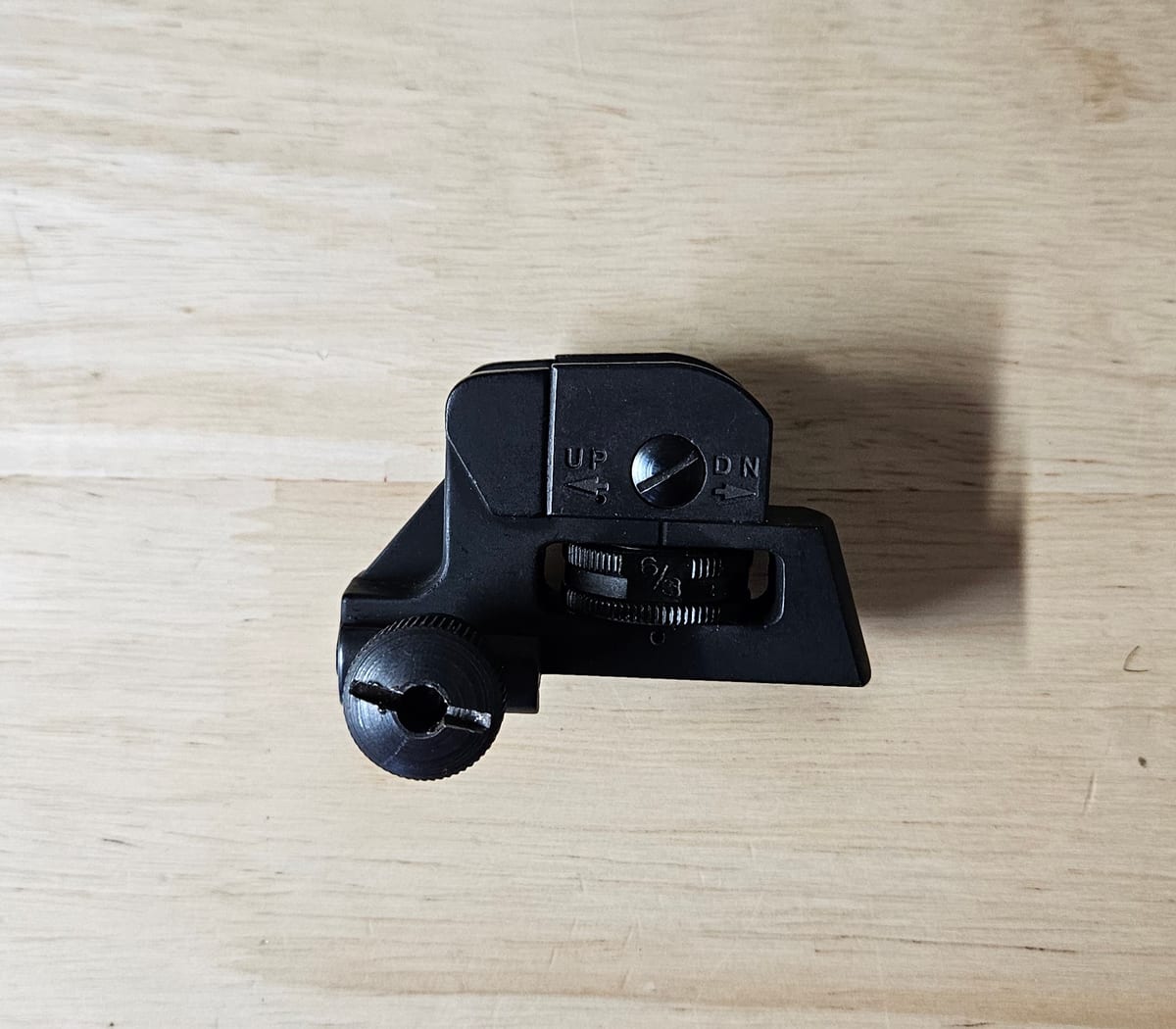UTG Fixed Rear Sight with Windage Adjustment