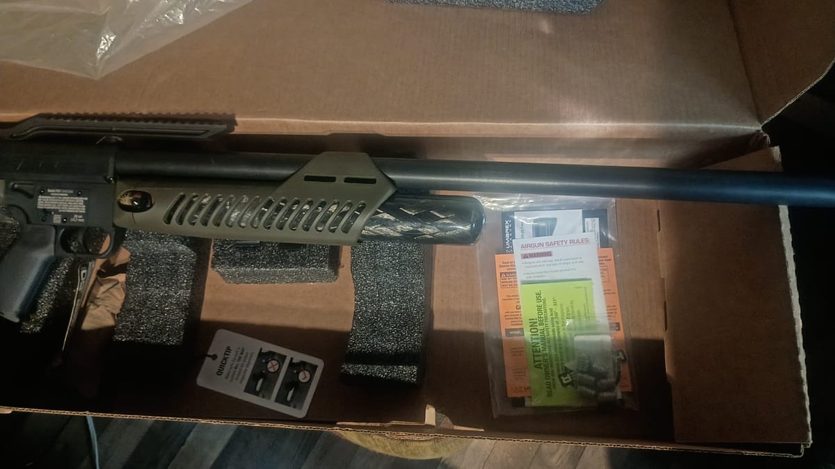 Umarex Hammer .50 caliper PCP air rifle